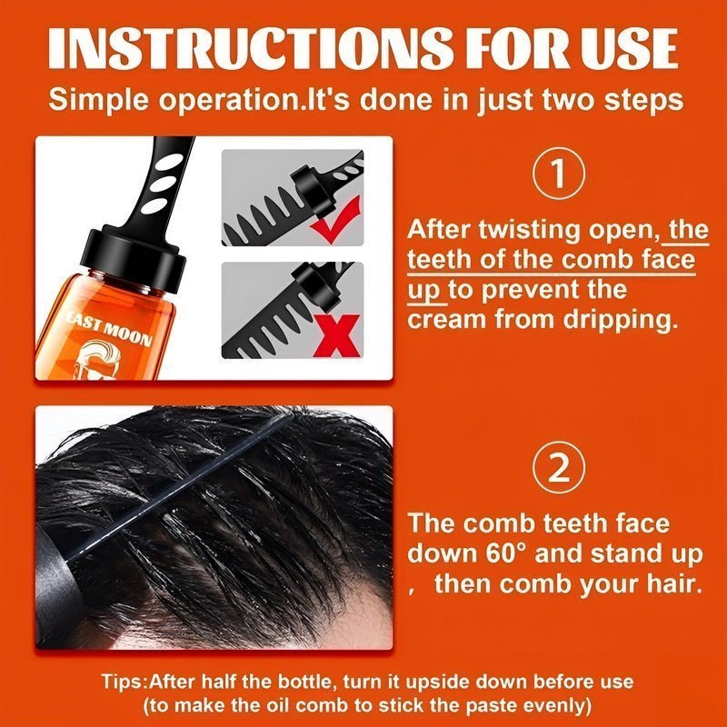 2 in 1 Hair Gel Comb - Embrace your youthful style - Levora