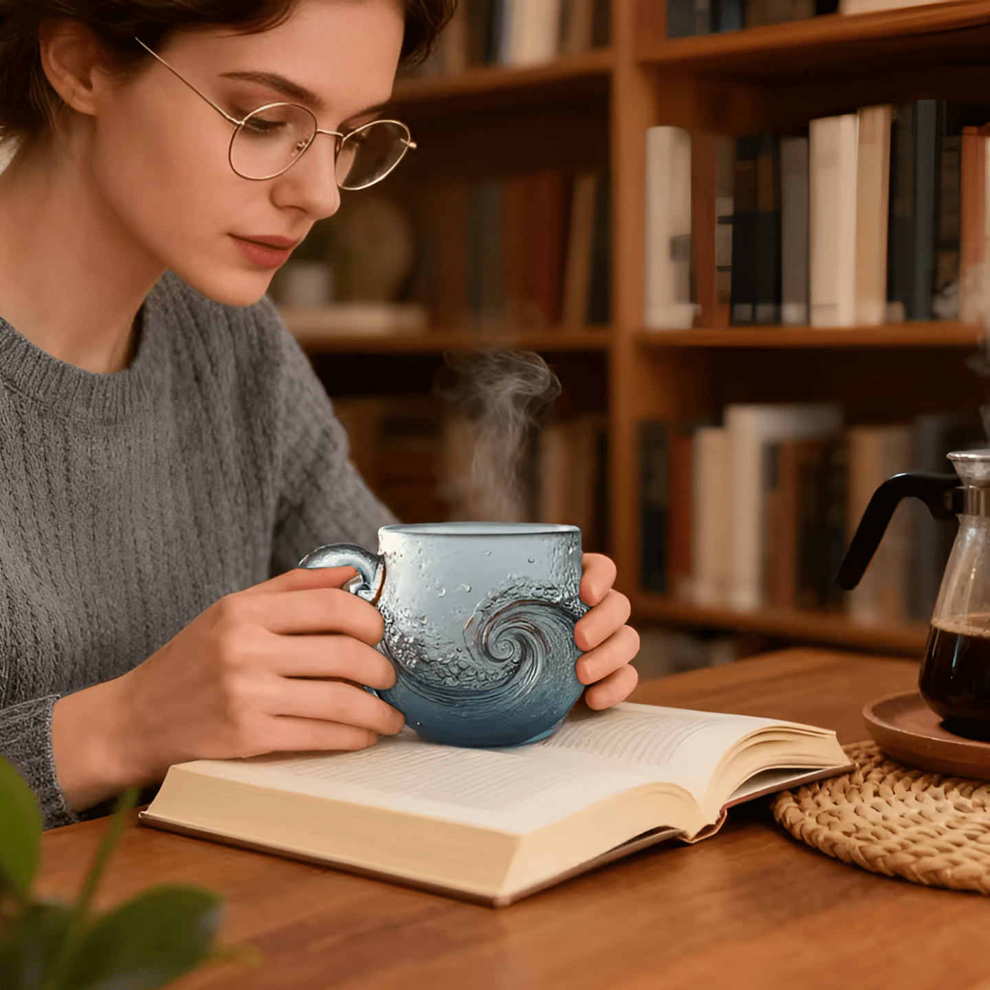 AquaWave™ (1+1 FREE) – Handmade Ocean - Inspired Glass - Levora