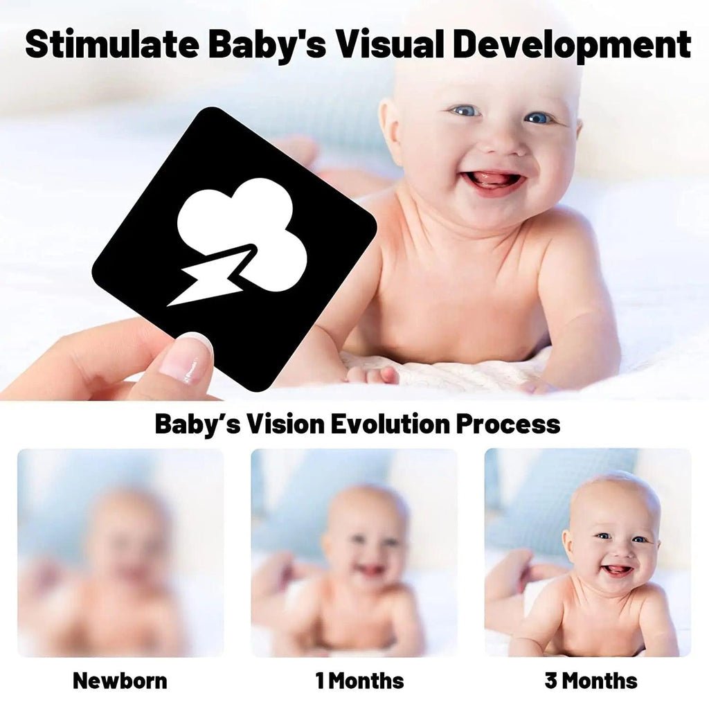 BabyBright™ - Visual Cards for Newborn Babies - Levora