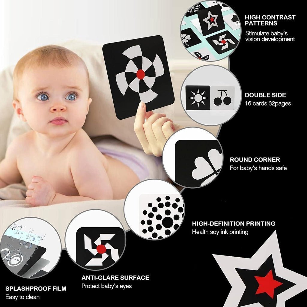 BabyBright™ - Visual Cards for Newborn Babies - Levora