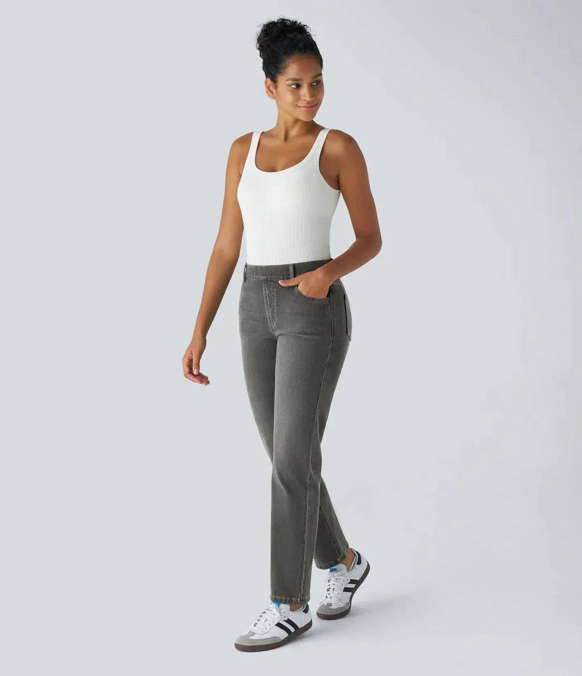 ComfortFit™ - Elastische & Comfortabele Broek Met Hoge Taille - Zinavić