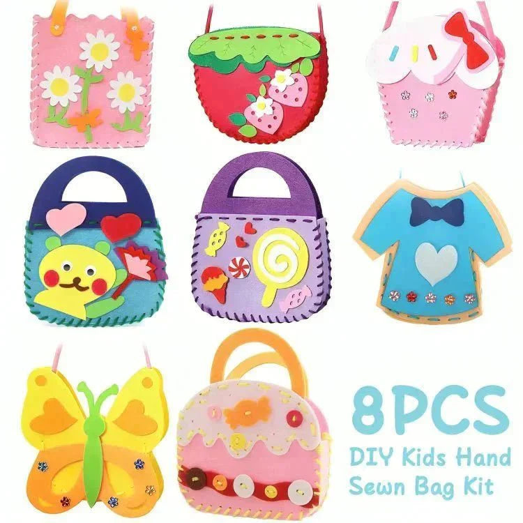 DIYBag™ (4+4 FREE) – Let children design their own bags! - Levora