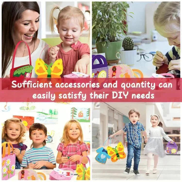 DIYBag™ (4+4 FREE) – Let children design their own bags! - Levora